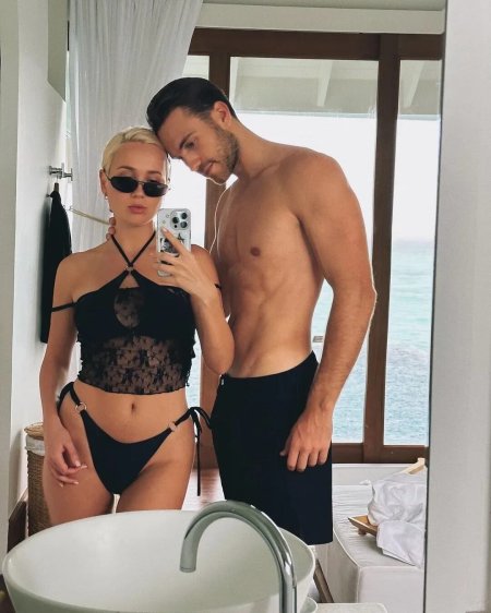 Klava Koka and Alexander Poverin