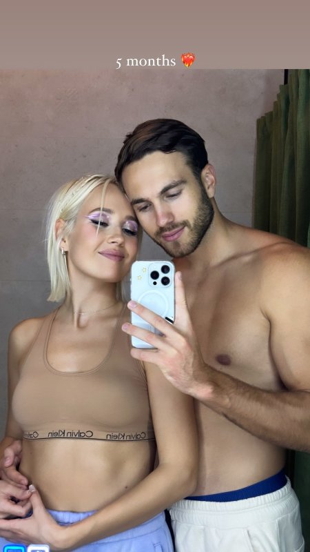 Klava Koka and her boyfriend Alexander