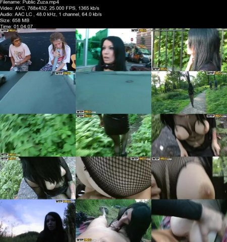 Russian Gothic porn actress