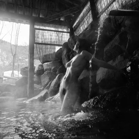 Onsen men and women naked