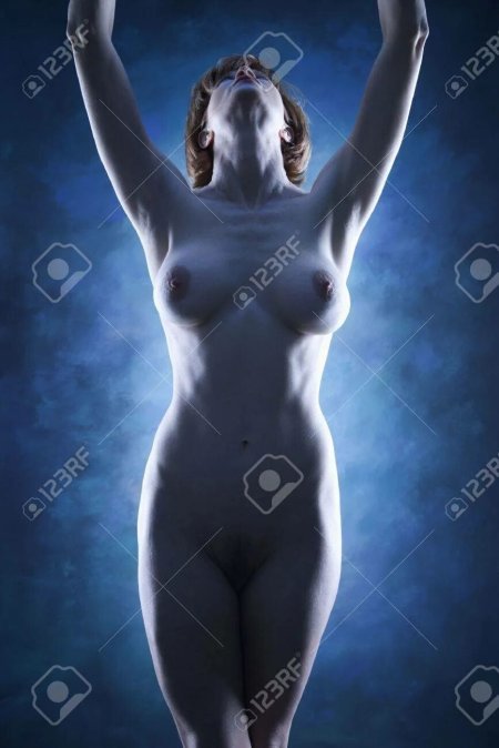 Naked pale white women