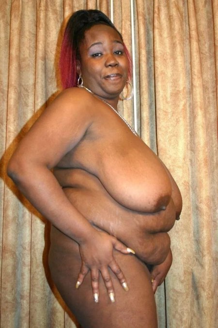Old fat naked black women