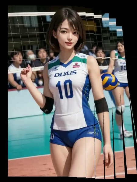 Volleyball players hot