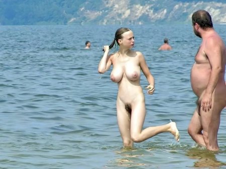 Small Tits Beach Family