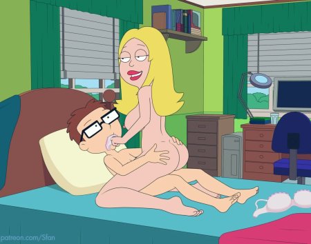 American Dad Hentai Francine Steve