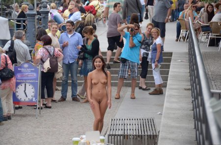 Nudity in public