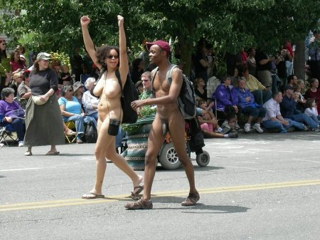 Nudist parade