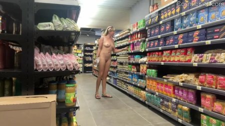 Big tits public nude