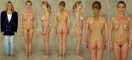 Naked women of different ages