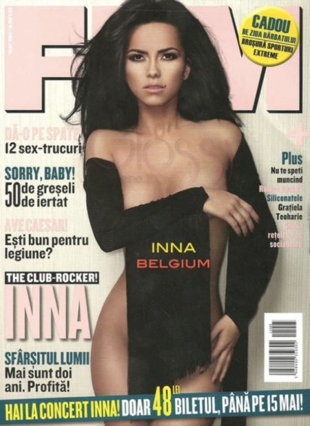 Inna photo shoot FHM
