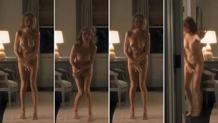 Naked actress Diane Keaton
