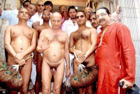 Indian woman with a naked man