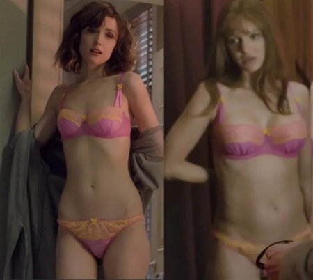 Rose Byrne in X-Men Lingerie