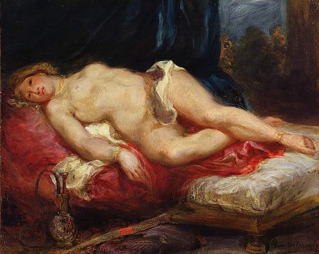 Eugene Delacroix odalisque