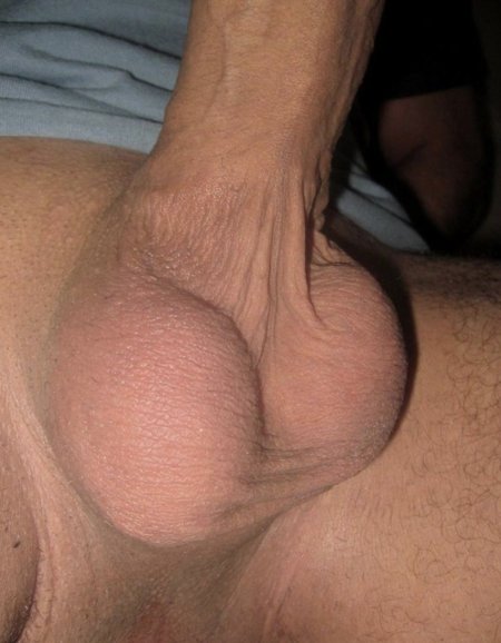 Beautiful shaved balls