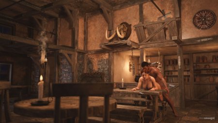 Girl in the tavern hentai