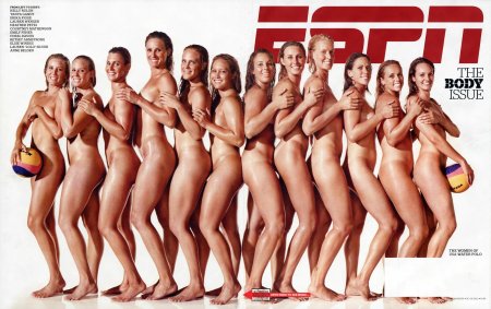 Handball players undressed