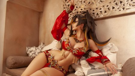 Katarina Genshin cosplay