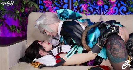 Cosplay tits and pussies