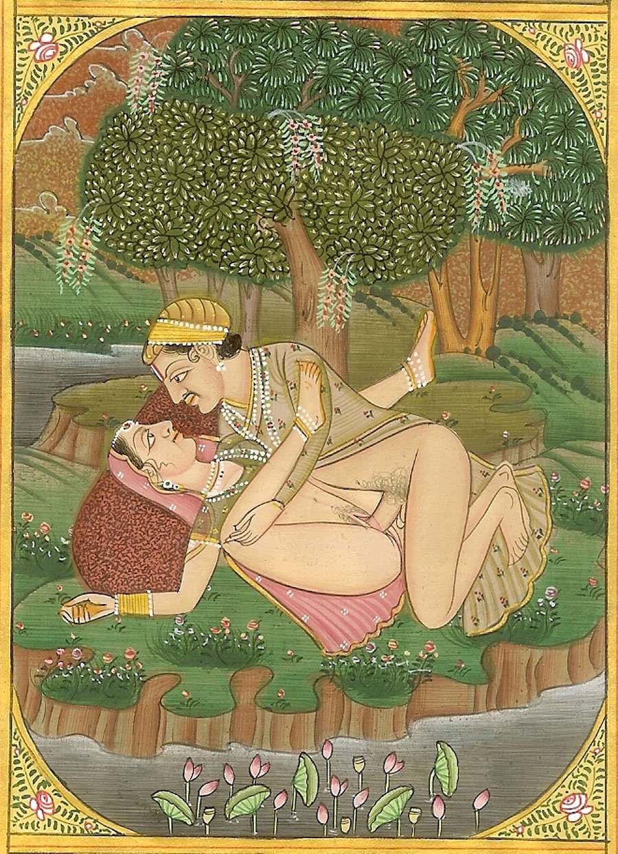 Erotic painting of India