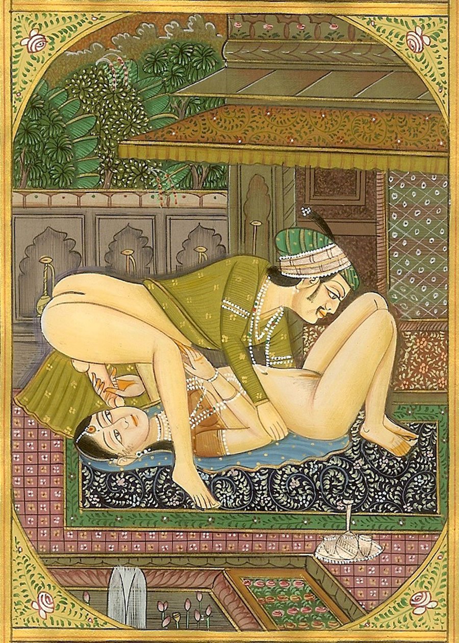 Indian erotic miniatures
