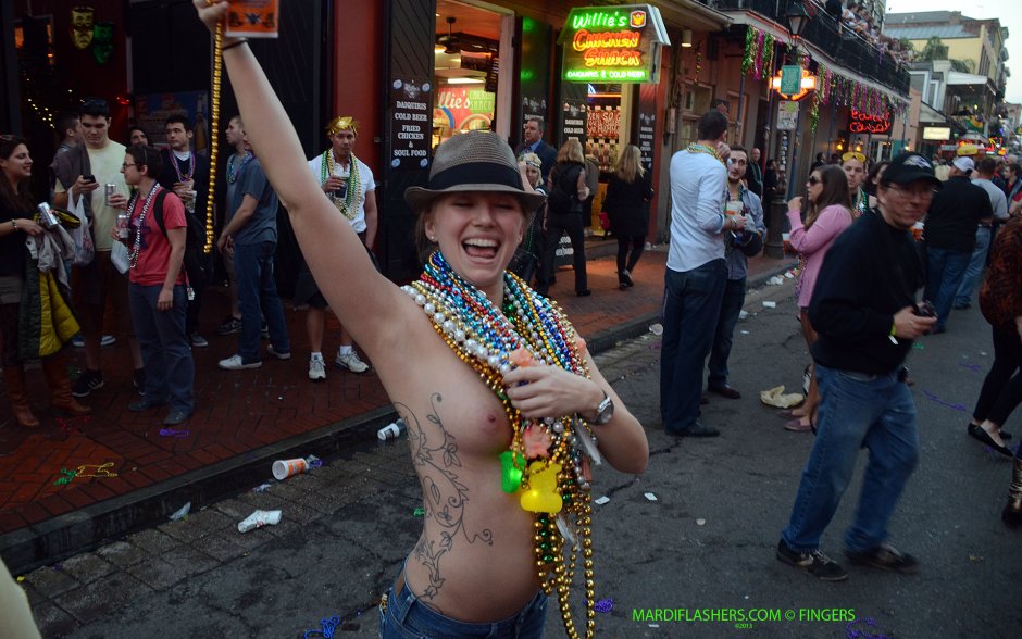 Carnival Mardi Gra tits