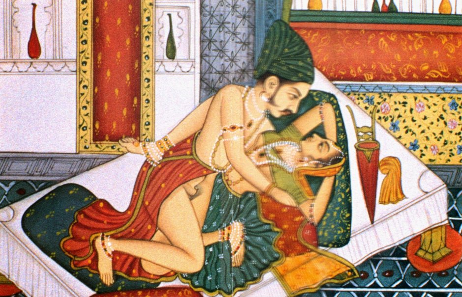 Erotic painting of India
