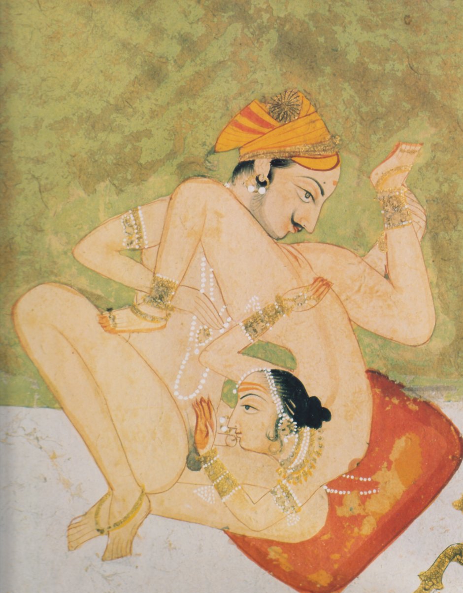 Pornographic painting of India