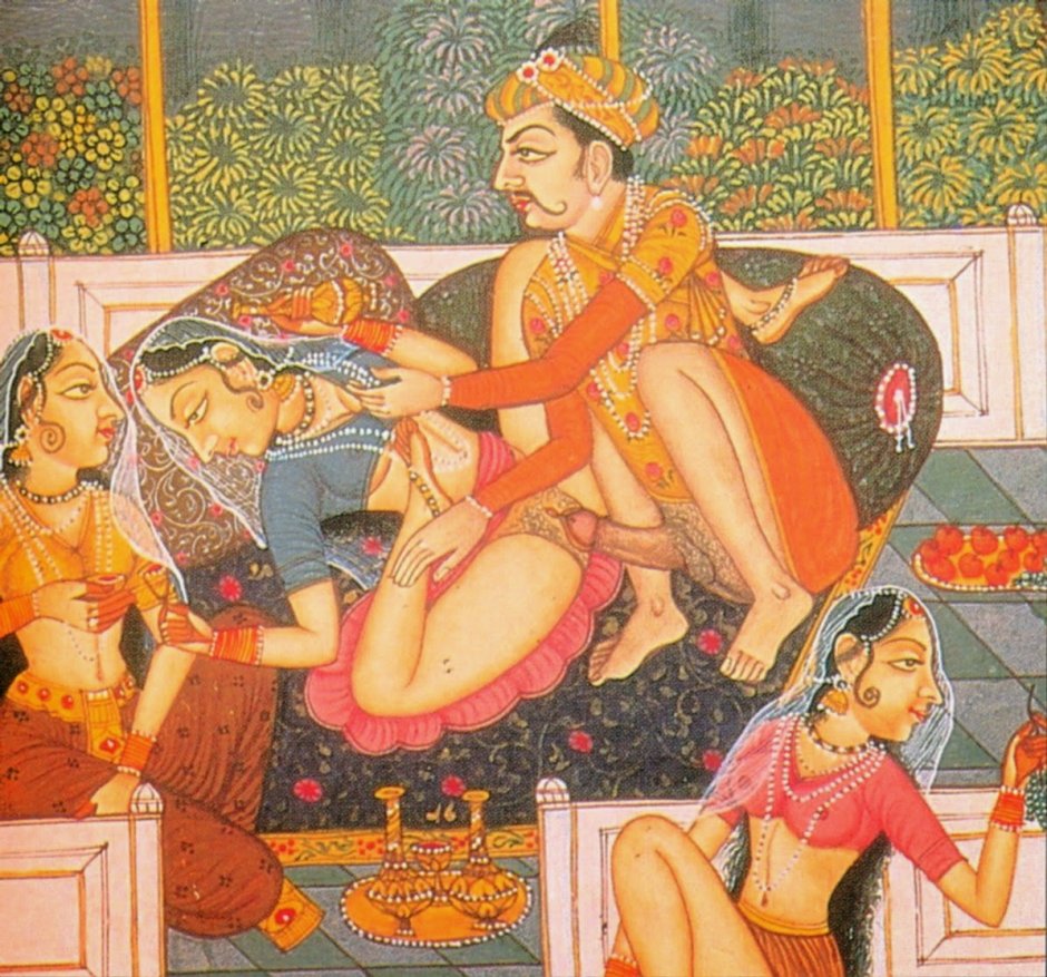 Indian erotic miniatures