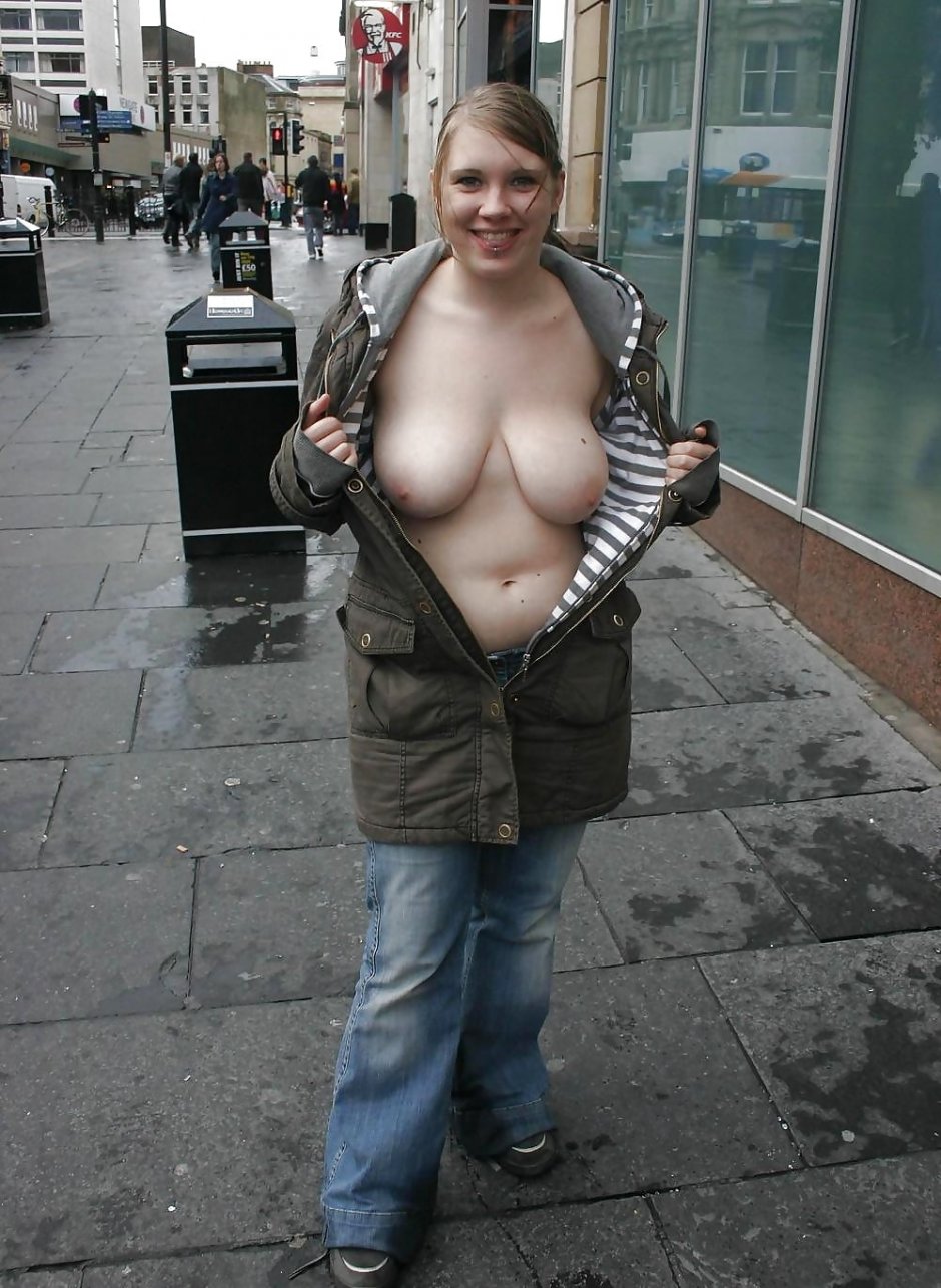 Big boobs bbw naked in public