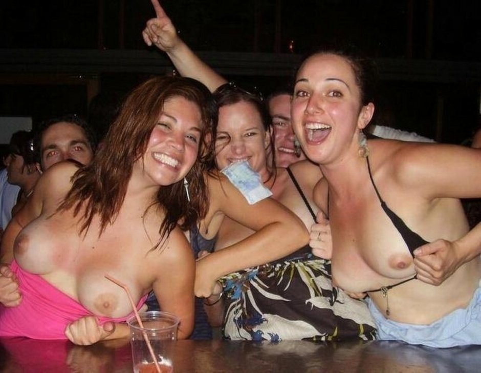 Tits of a sleeping girl
