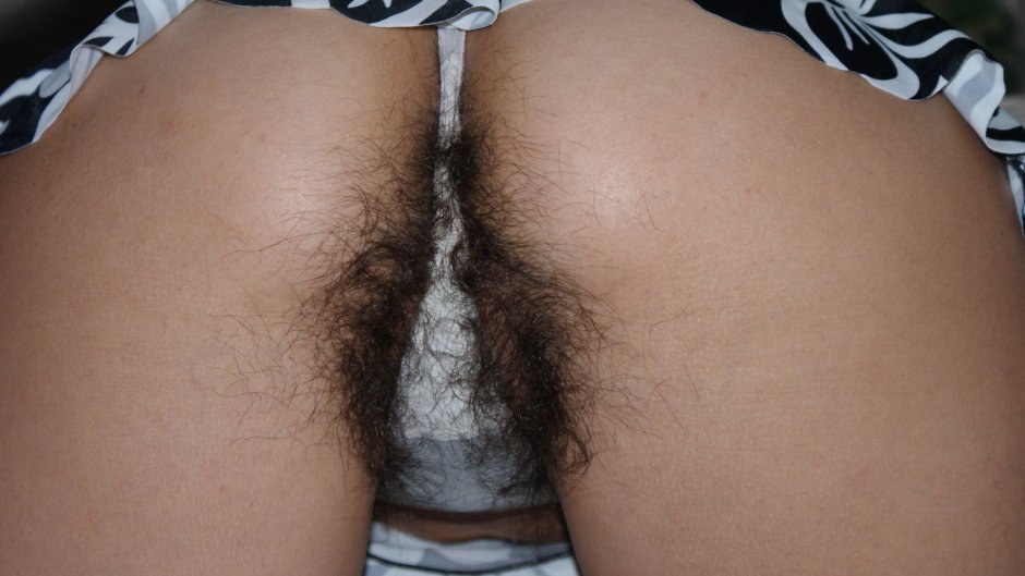 Hair under panties