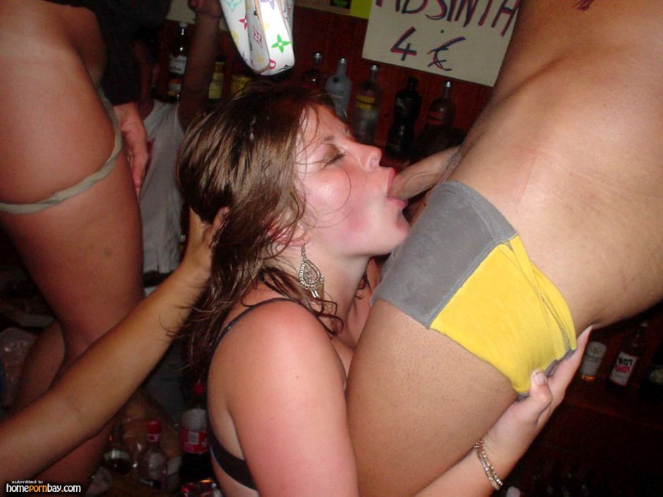 Drunk girls are debauchery