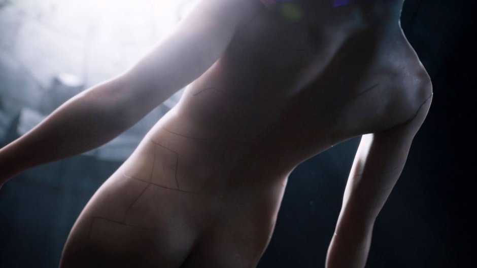 Scarlett Johansson Naked in the film