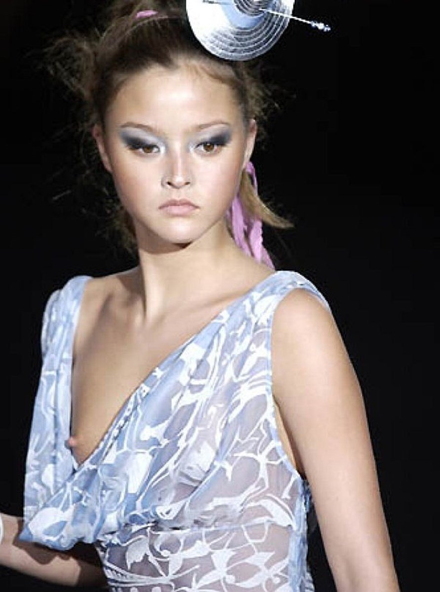 Devon Aoki in underwear