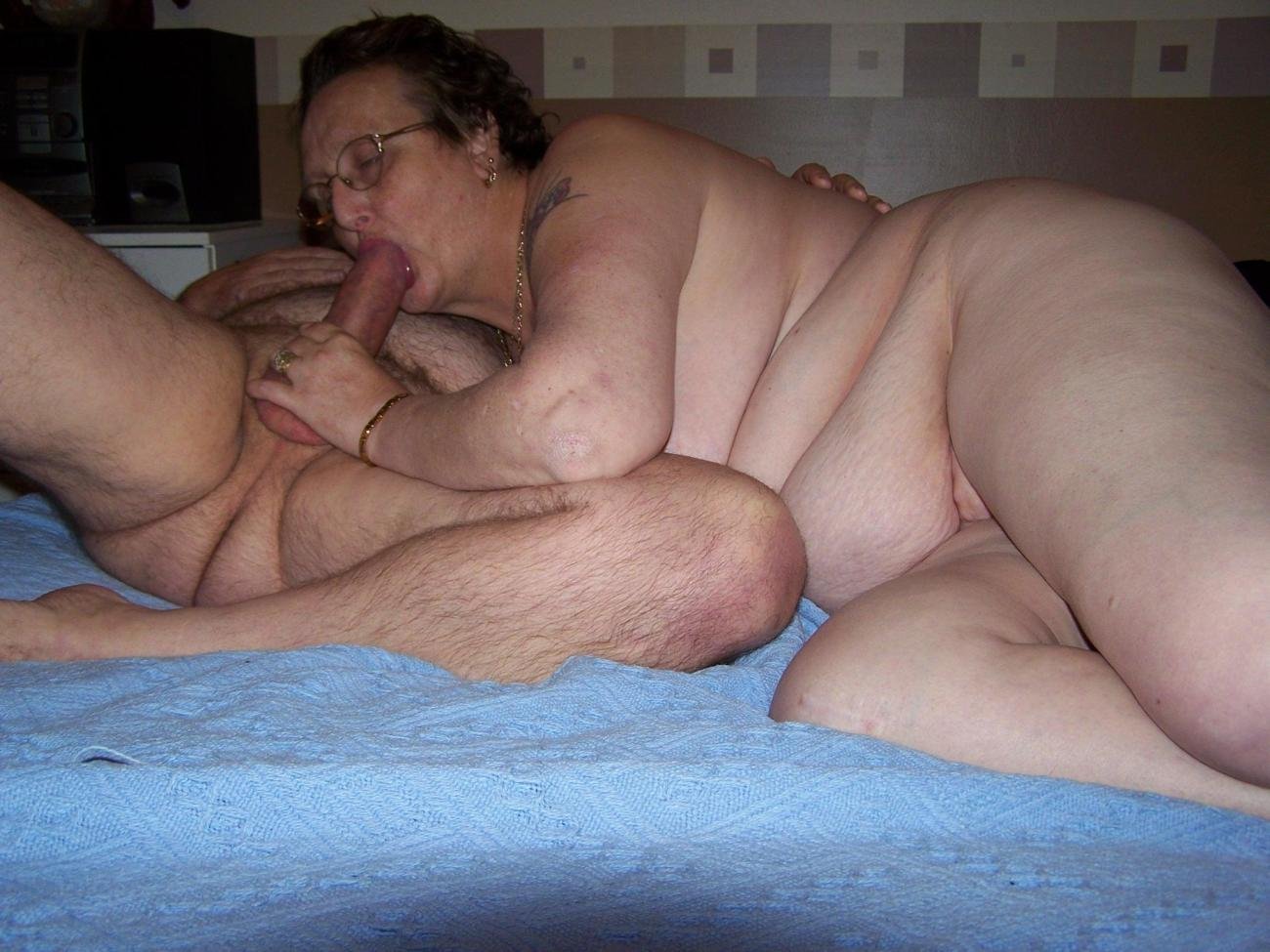 Old Fat Couple Porn image