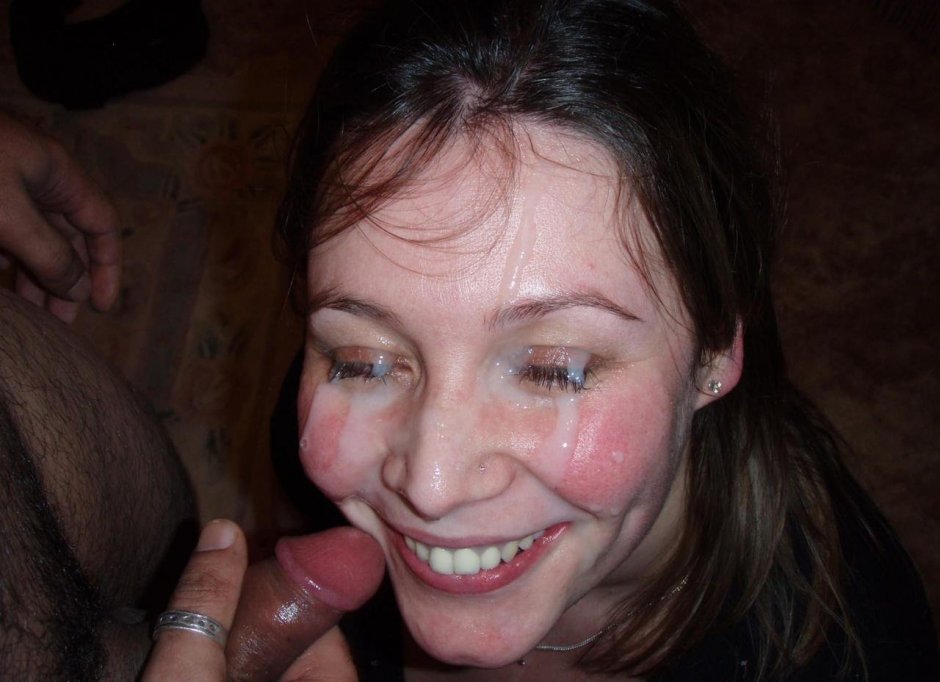 The finished face is homemade