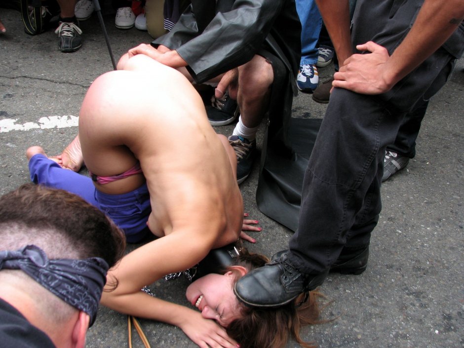 BDSM public humiliation