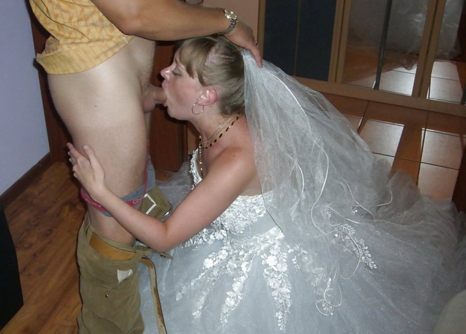 Saw in a wedding dress