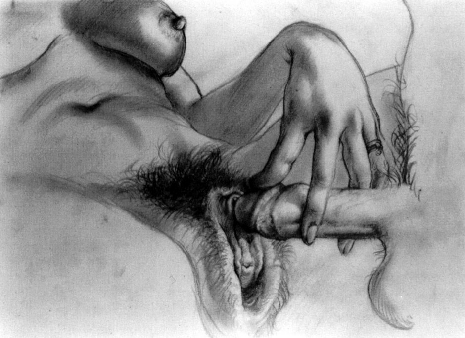 Pornographic drawings Anal