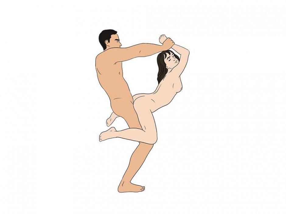 Kamasutra Pose in front