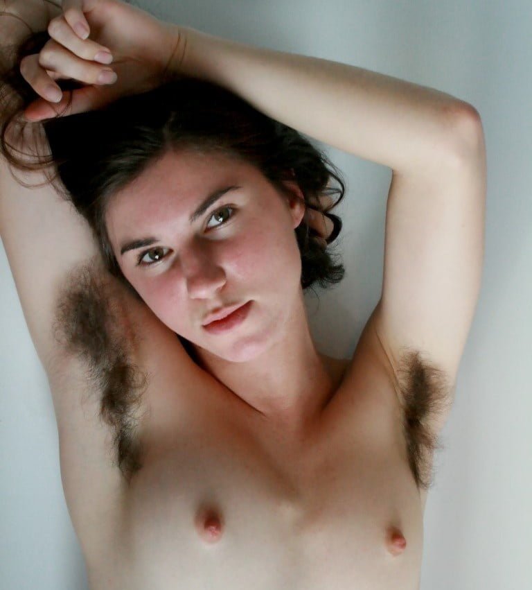 Porn Hairy Girls - Naked Hairy Armpits - 32 porn photo