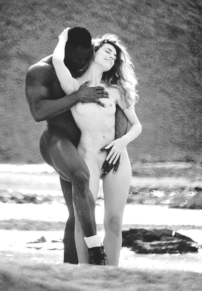 Beautiful men in the style of nude