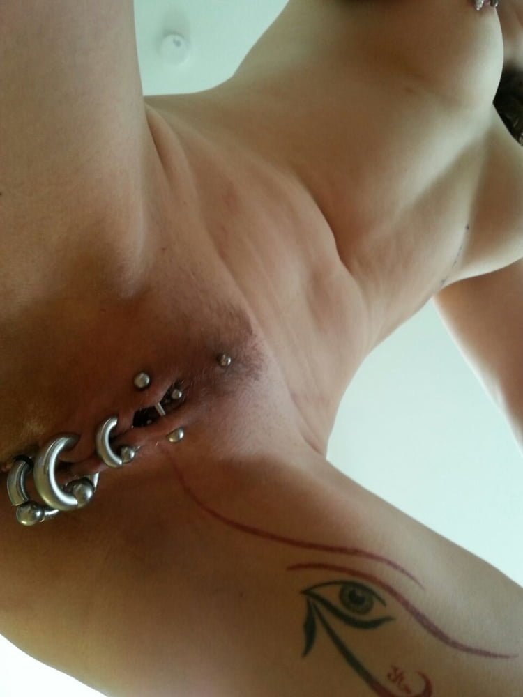 Intimate piercing of female breasts