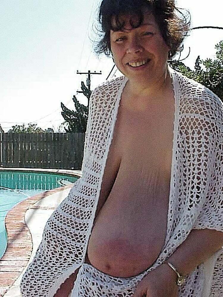 Big boobs of mature Brales