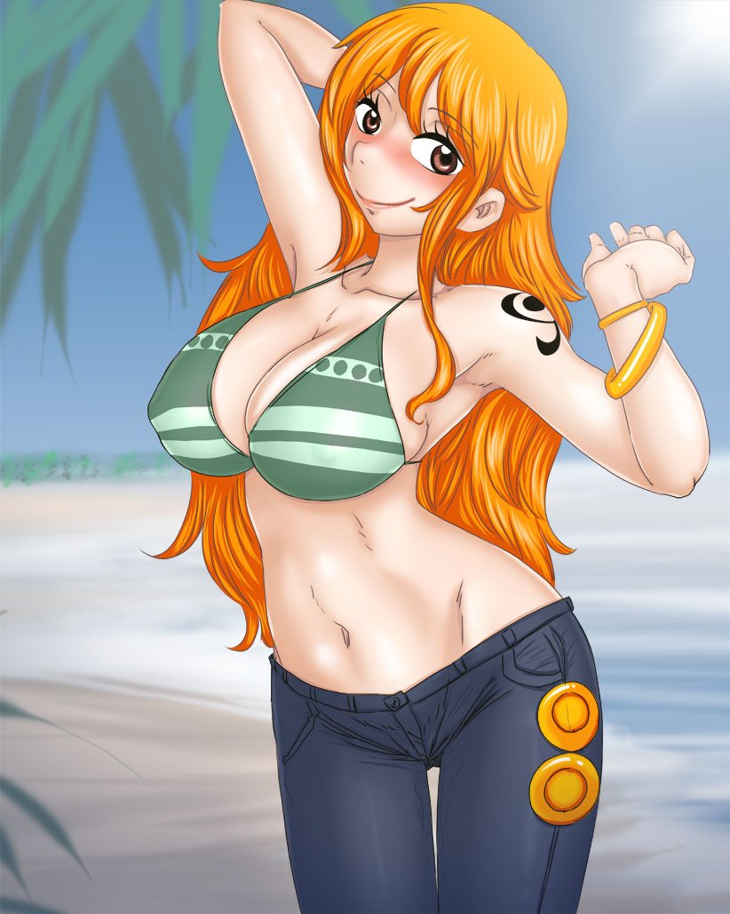 Van Pis in a bikini