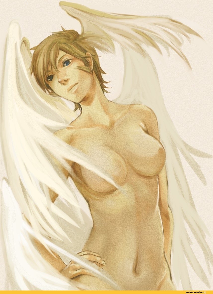 Angel with big tits