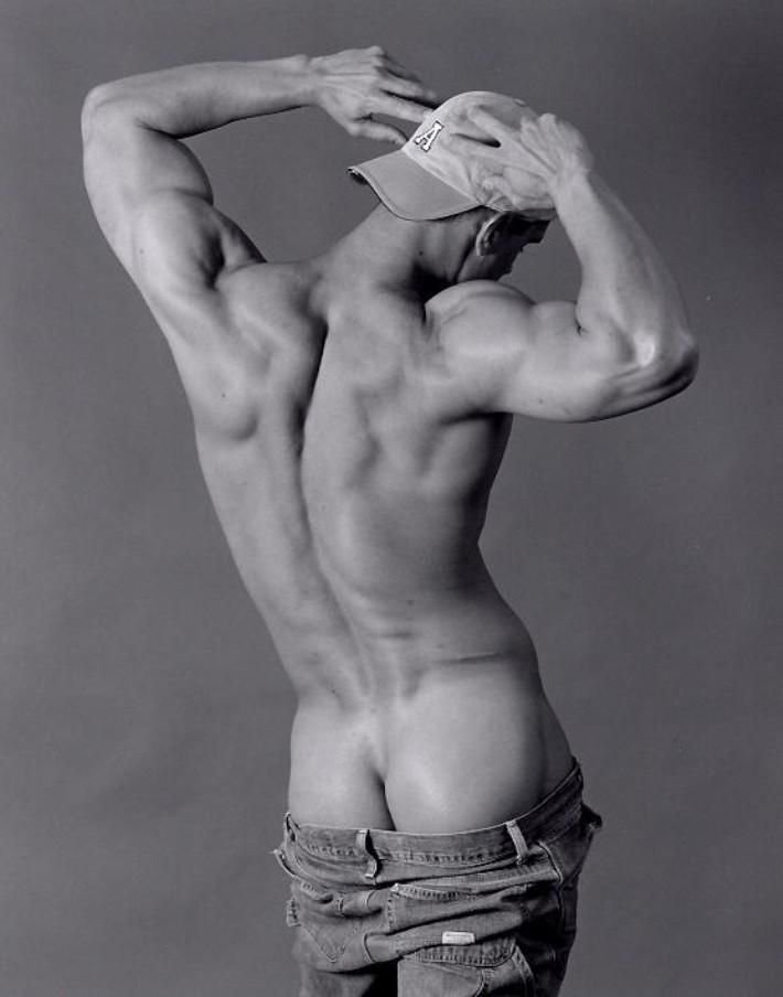 Appetizing butt of men
