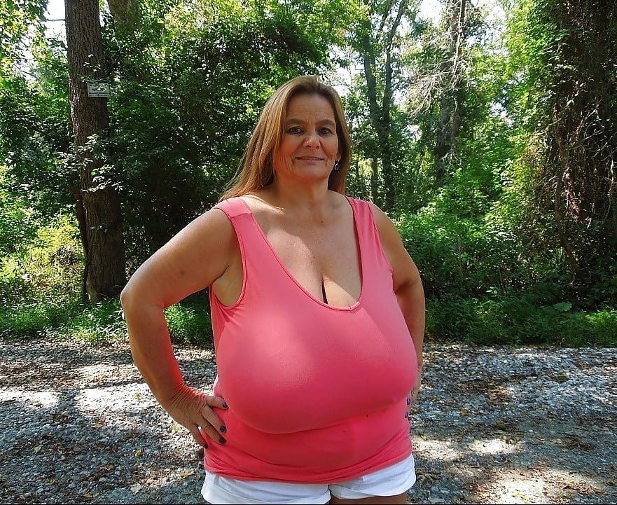 Older women without bras