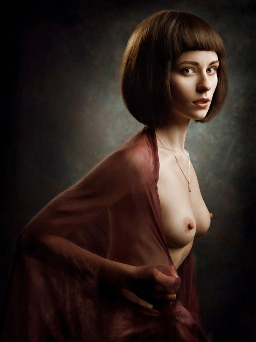 Art portrait of nude